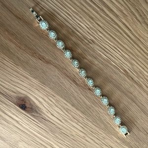 Carolee Gold and Stone Bracelet